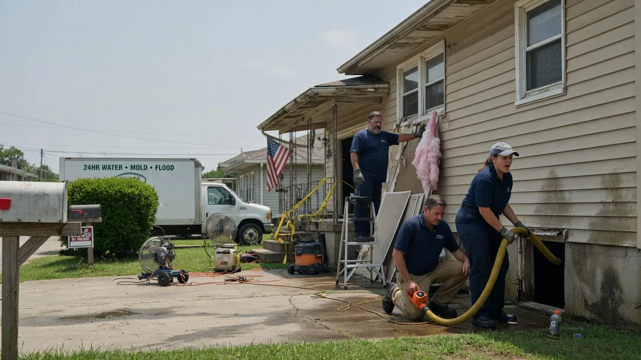 Water Damage Repair in Amber, OK near me